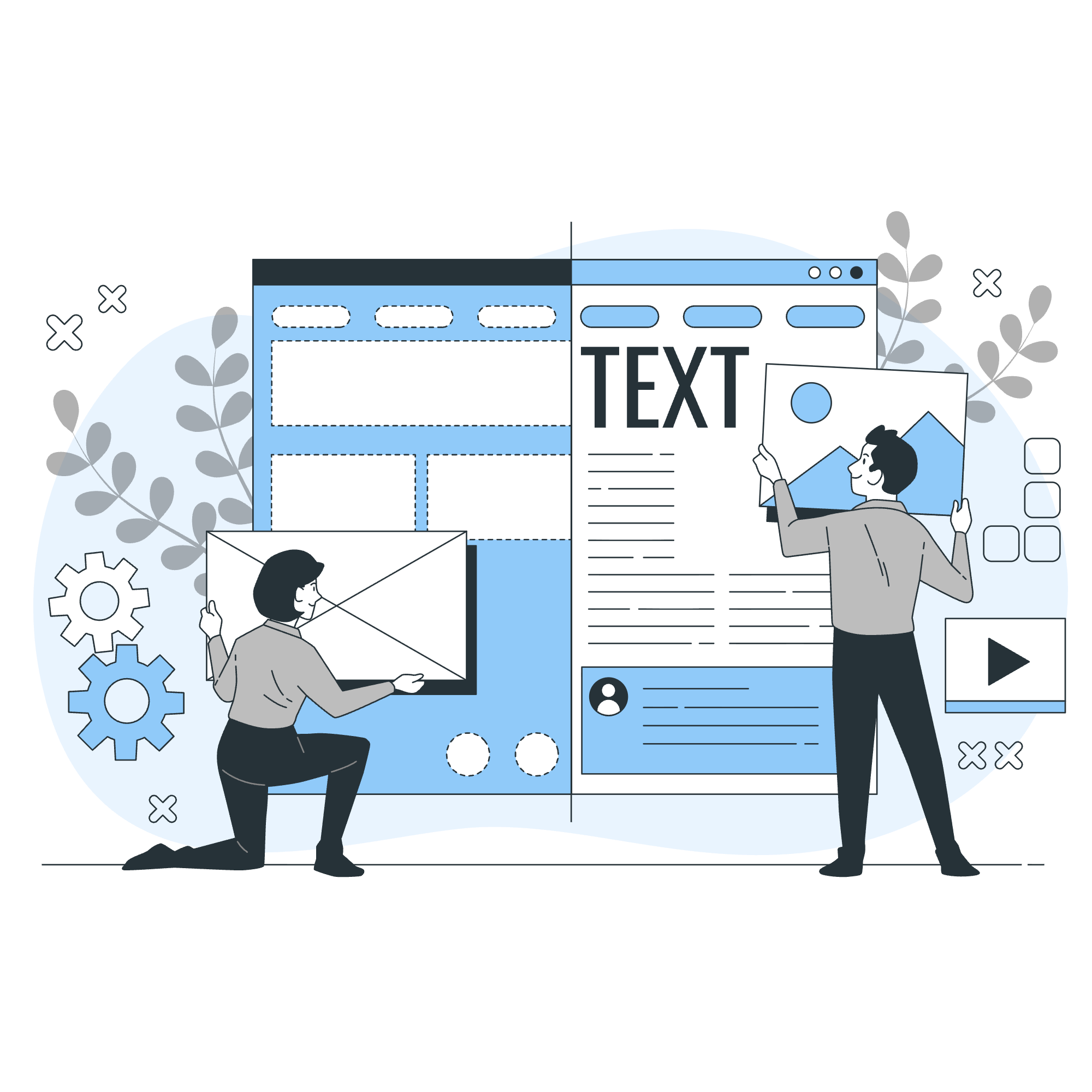 写真を撮っている様子