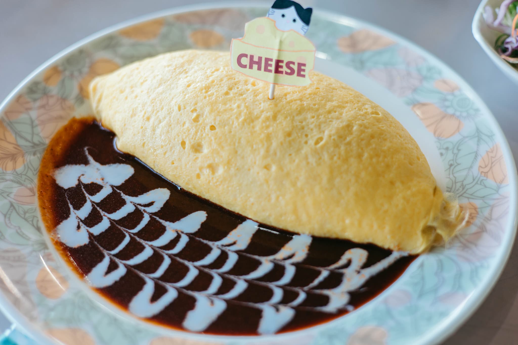 霧島峠で食べたオムライス